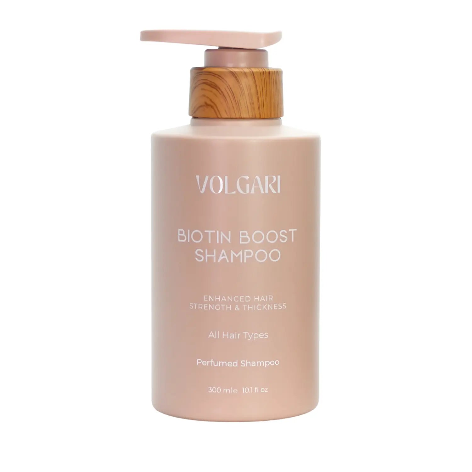 Volgari Scented Biotin Boost Shampoo - Hair Loss Protection - Hair Thickening Formula for All Hair Types 10.1 Fl Oz Volgari