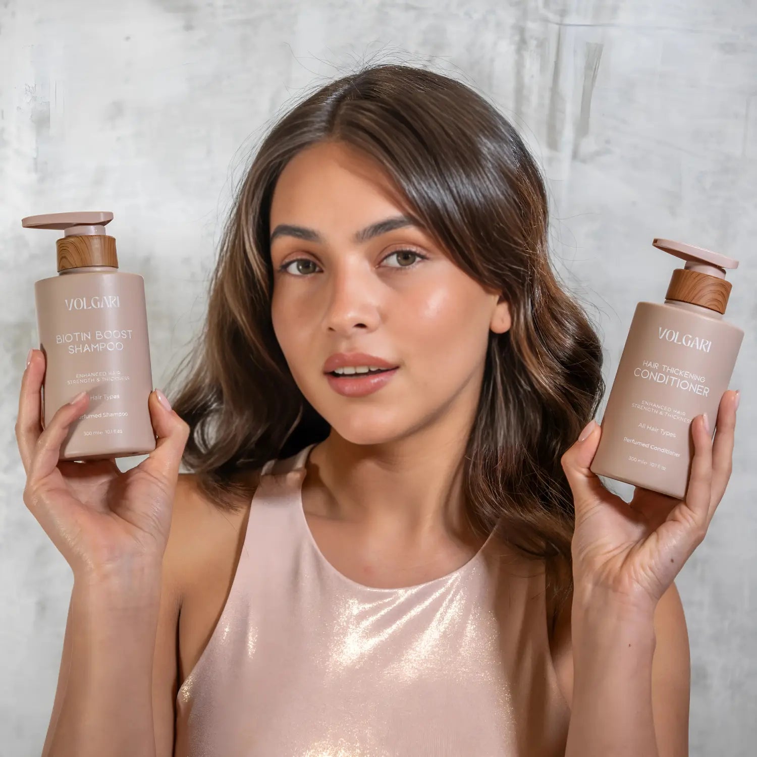 Volgari Scented Biotin Shampoo & Conditioner Set – Promotes Hair Loss Protection & Thickening – Strengthens & Thickens for All Hair Types 20.2 Fl Oz Volgari